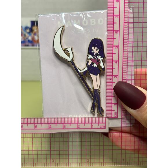 Mamobot Sailor Moon Anime Pin Sailor Saturn Top Model Senshi - Picture 5 of 11